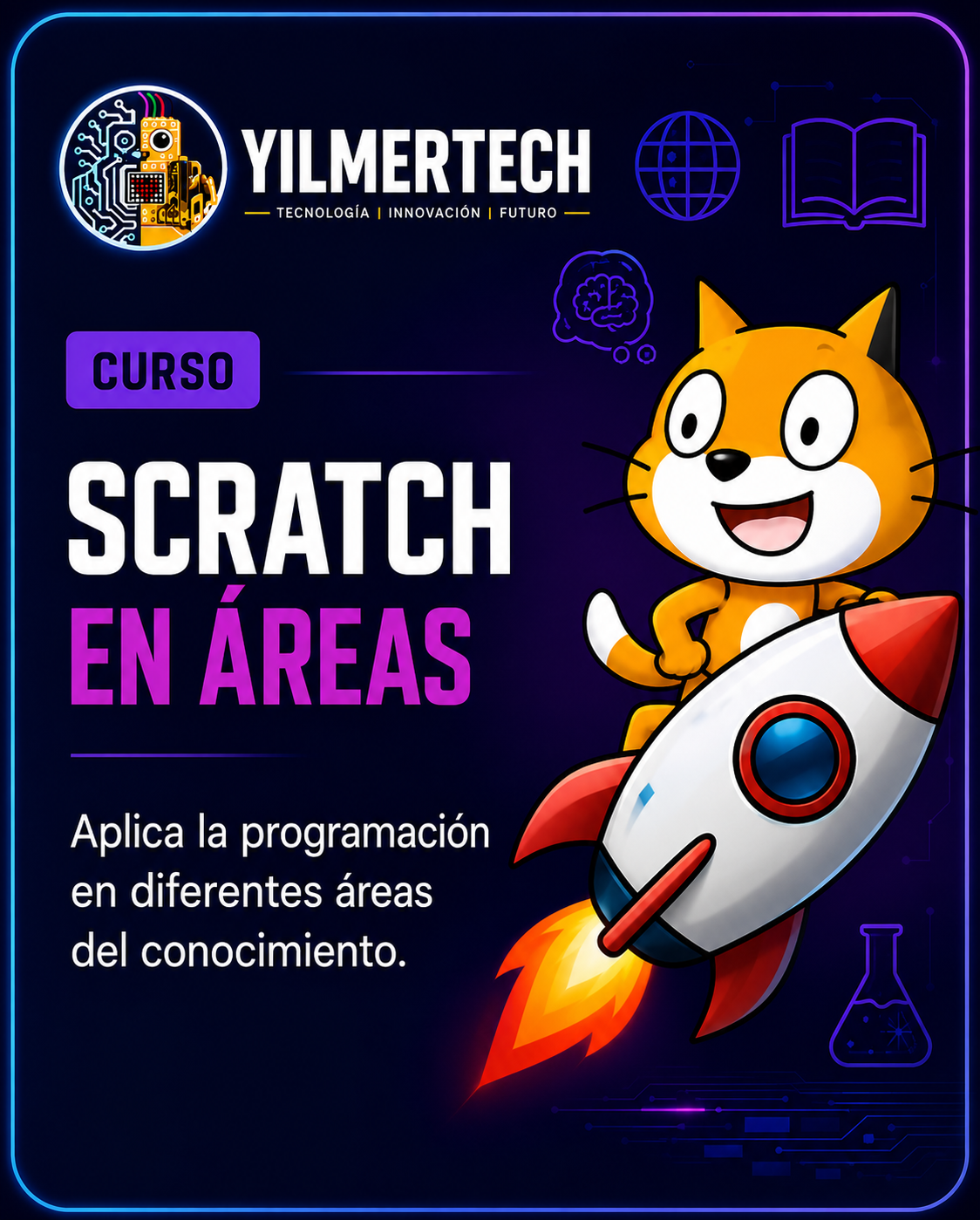 Scratch en Áreas: Programación aplicada al conocimiento.