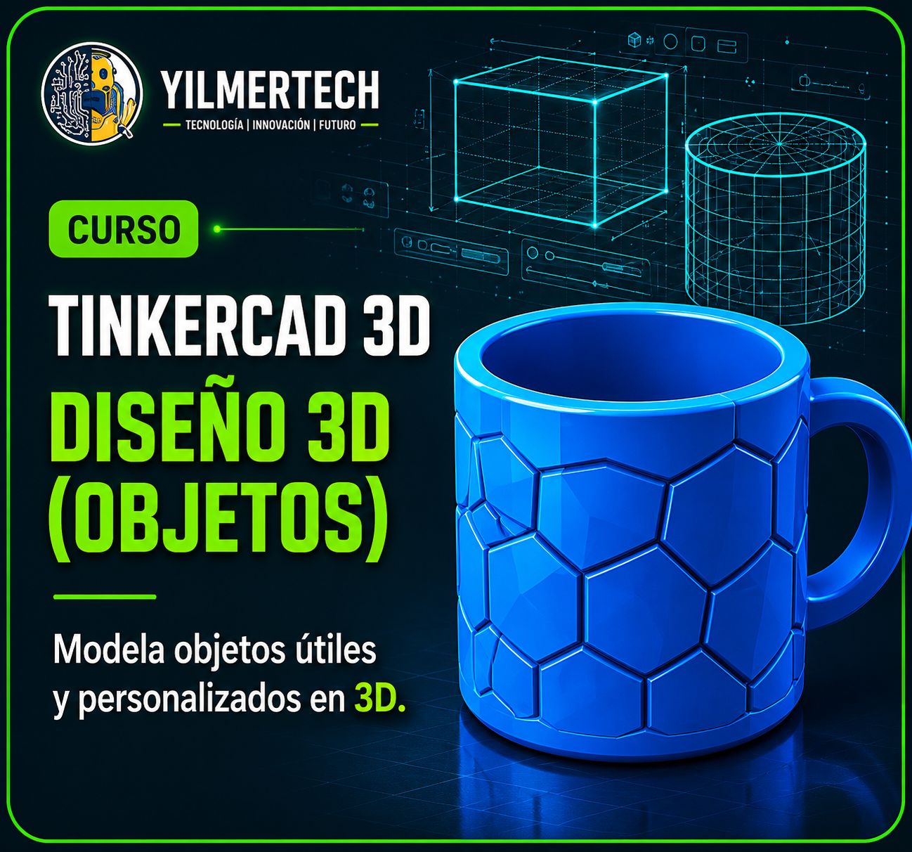 Diseño 3D: Creación de objetos funcionales y herramientas