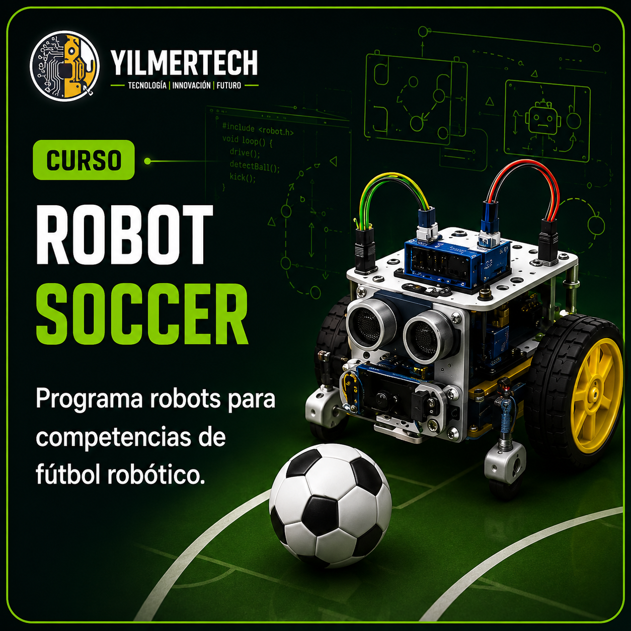 Robot Soccer: Programación para competencia y estrategia